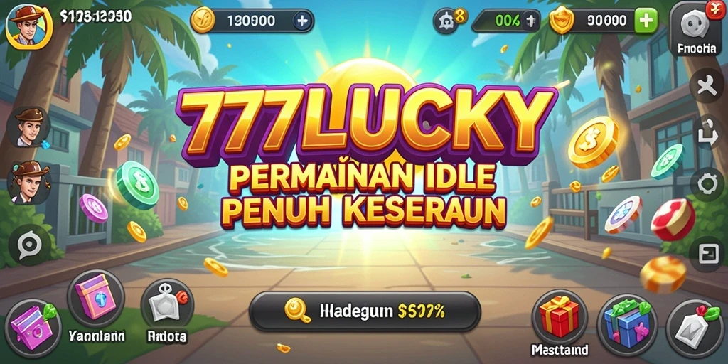 Tampilan gameplay seru dalam 777LUCKY dengan karakter yang menarik.