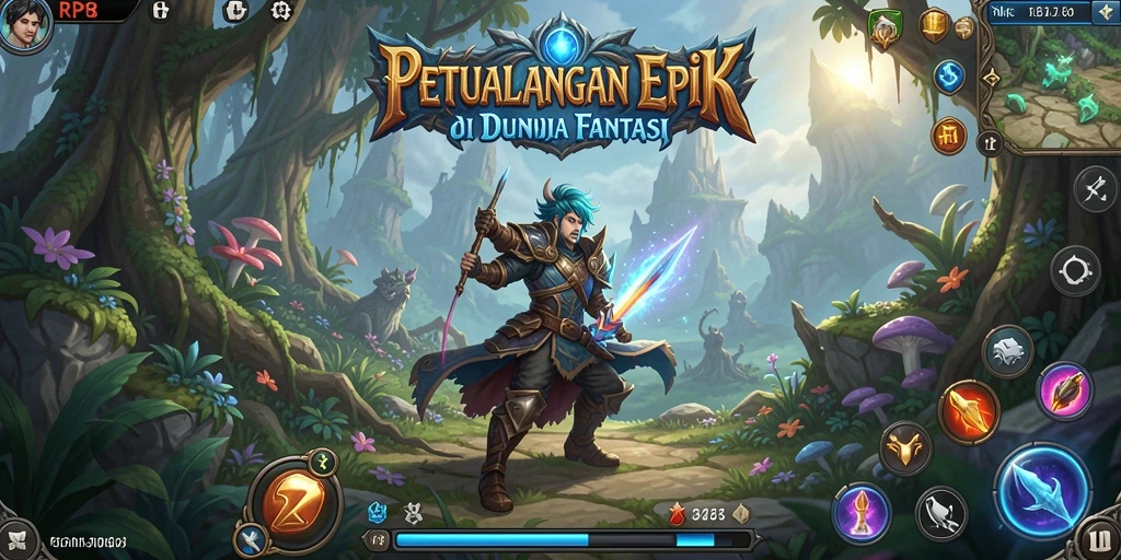 Tampilan gameplay RP8 dengan grafis yang memukau dan aksi yang mendebarkan.